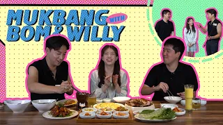 MAY BOMALIK! Mukbang with Bom Lee and Willy | Ryan Bang