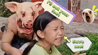 Ancient monster wakes upin the village !