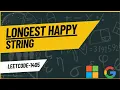 Longest Happy String Leetcode 1405 leetcode daily problem today Must do String DSA maang