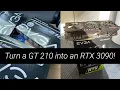 How To Get an EVGA RTX 3000 GPU in 2 WEEKS EVGA STEP UP Queue w GeForce 210