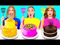 Download Lagu Rich vs Broke vs Giga Rich Food Challenge | Awesome Kitchen Hacks by BaRaDa Challenge