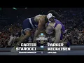 Carter Starocci vs Parker Keckeisen 2025 NCAA wrestling championship 184 pounds