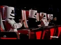 Download Lagu Marshmello \u0026 Bastille Perform 'Happier' on The Voice!