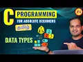 Ep 4 Data Types Format Specifiers C Programming for Beginners in Tamil