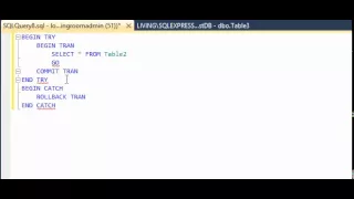 MSSQL - How to fix error