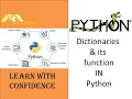 6 - dictionary in python in hindi Learn python in Hindi Urdu from basic