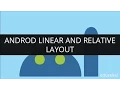 Android Linear Layout Android Relative Layout Android App Development Tutorial Edureka
