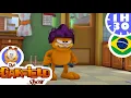 Lagu 👁️‍🗨️Garfield pode ler a mente das pessoas!🧠 Compilação engraçada
