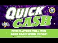 Lucke-Rewards May Drawings