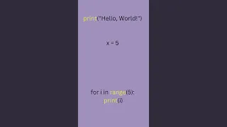 Python in 60 Seconds Learn the Basics FAST