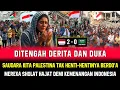 Download Lagu Allahuakbar! Warga Gaza Palestina Gelar Sholat Hajat Demi Kemenangan Timnas Indonesia vs arab Saudi 