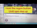 JPRO how to run SCR efficiency test