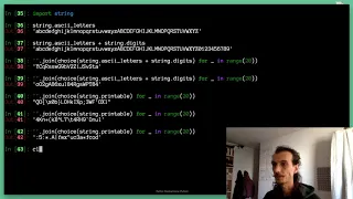 How to generate random strings and integers with python