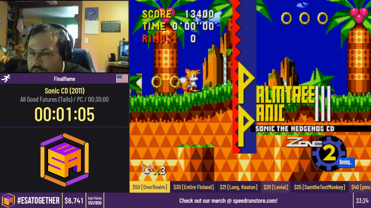 Sonic CD (2011) [All Good Futures (Tails)] by Finalflame - #ESATogether2020