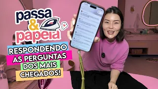ATUALIZAÇÕES DO ASSALTO + RESPONDENDO PERGUNTAS DE VOCÊS ✨ Passa & Papeia