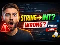 Python Type Conversion on Linux in Telugu String to Integer