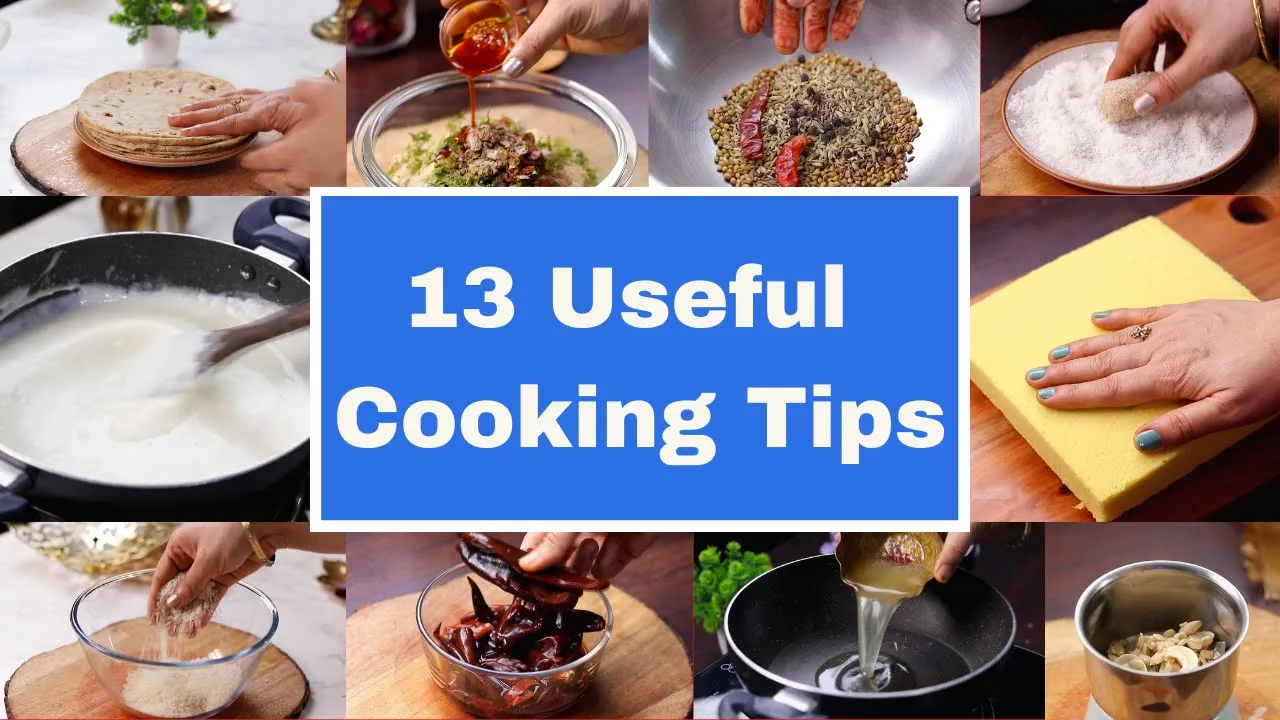 13 Cooking Tips              Useful Kitchen Tips