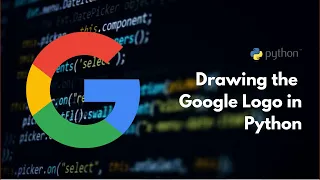 Drawing the Google logo in Python