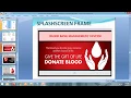 PPT - Blood Bank Management Project PPT Java Swing Mysql