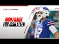Dawkins We are all who we are in a lot of sense because of Josh Allen