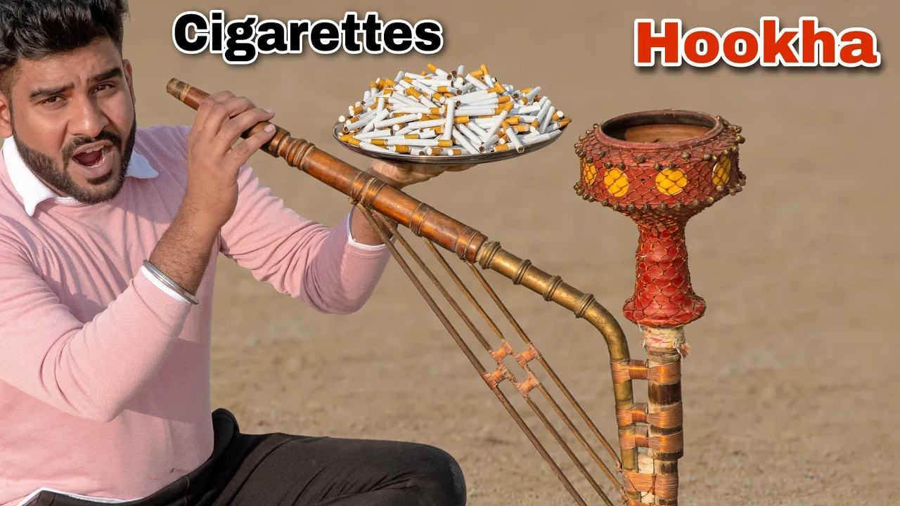 300 Cigarettes VS Hookah - Which is more Dangerous ?
