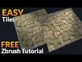 ZBrush Tutorial Arraymesh for tiling sculpts