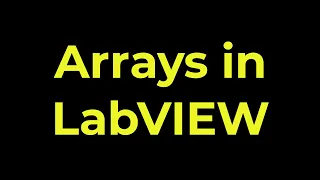 LabVIEW - Arrays