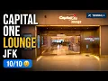 JFK Terminal 4 Capital One Lounge Tour Is It Worth Visiting