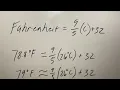 Mental Math Convert Celsius To Fahrenheit In Seconds