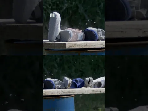 Riusciranno 12 ciabatte a fermare una calibro 9x21?