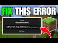 How To Fix Minecraft Java Lang NullPointerException Error