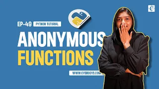 What is Anonymous Function in Python EP-49 Anonymous Functions in Python Python Lambda Functions