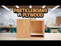 Plywood vs Particleboard - Cabinet Material Testing