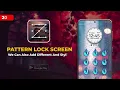 Pattern Lock Screen Android App