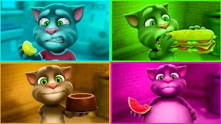 talking tom and talking 2026 vs talking tom cat best funny moments and color reaction