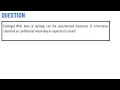 What level of damage can the unauthorized disclosure of information classified