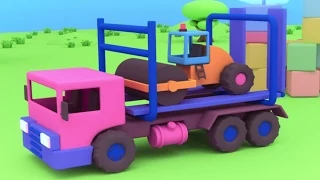 Мультики про машинки Веселый конструктор Автовоз Серия 13 