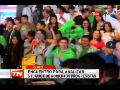 Encuentro para analizar situación de gobiernos progresistas