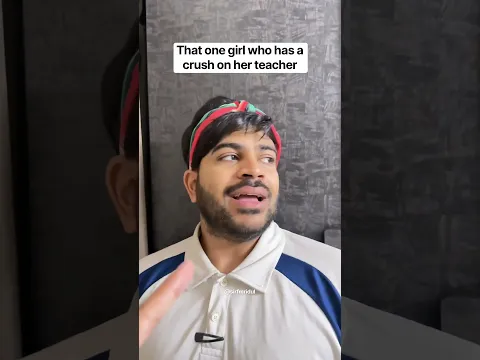 Crush on teachers #comedy #funny #short #shorts #comedyshorts #school #schoollife #relatable #fun