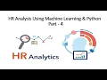 HR Analysis Using Machine Learning Python Part - 4