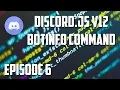 Discord js v12 Bot Tutorial - Botinfo Command Episode ghost