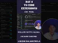 Instantly Peek Edit CSS in VS Code with CSS Peek Day 8