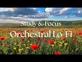Poppy Fields Energy 3 Hours Uplifting Orchestral Lo-Fi for Focus Study No Loops