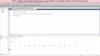 MATLAB - Deleting Elements