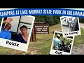 RV CAMPING GOLFING BIKING at Lake Murray State Park in Oklahoma V 9
