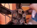 350Z Files Wire Wheel to the Rims pt2