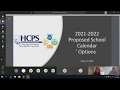 School Calendar Presentation - May 14 2020