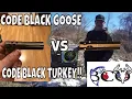 CODE BLACK GOOSE VS CODE BLACK TURKEY PATTERNMASTER CHOKES AT 80 YARDS