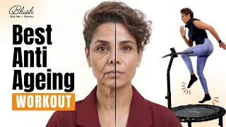 Want to Anti-Age Your Face & Body After 40? Stop Doing More Cardio and Try This Rebounder Workout