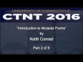 Introduction to Modular Forms - Part 2 of 8